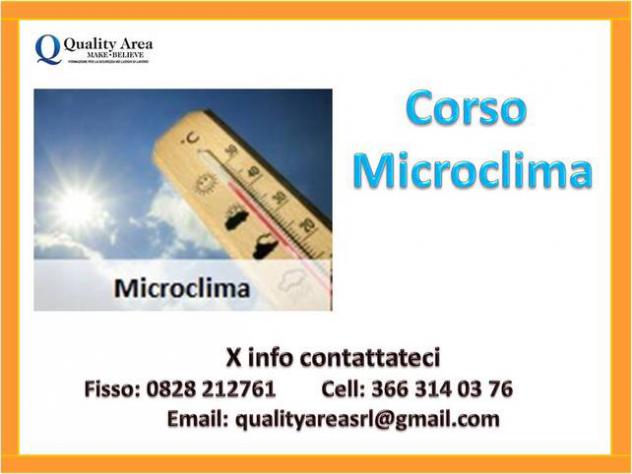 Corso Microclima (sicurezza)