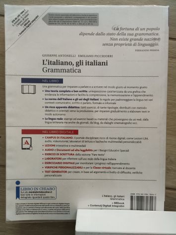 L'italiano, gli italiani, norma, usi, strategie testuali. Grammatica - Foto 2