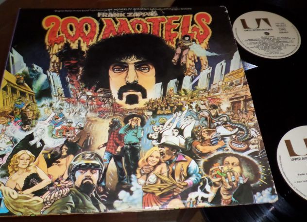 FRANK ZAPPA - 200 Motels O.S.T - 2 x LP / 33 giri - Gatefold 1971 United Artists