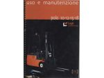 LUGLI Forklift - Modello POLO 10 / POLO 12 / POLO 15 Manuale Uso & Manutenzione