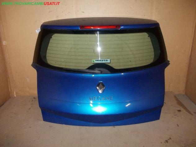 PORTELLO AZZURRRO CON MOT. RENAULT MEGANE (C84/B84) 3p / 5p Carrozzeria Lamierati esterni Portello Portello post. RENAULT - MEGANE 3p / 5p - 01-02