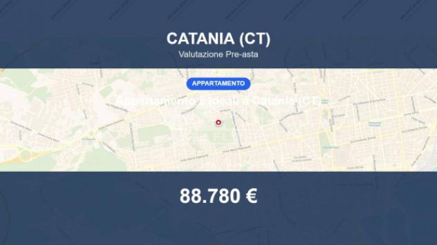 Immobile in asta di 100 m², box auto in vendita a Catania