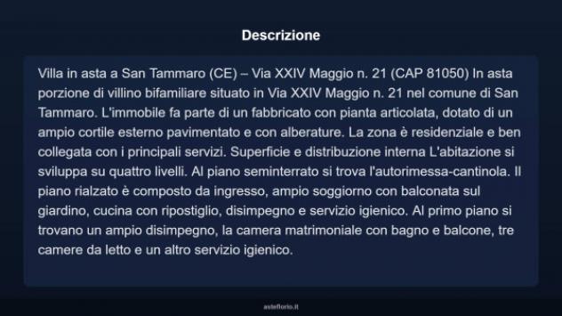 Immobile in asta di 180 m², box auto in vendita a San Tammaro - Foto 5