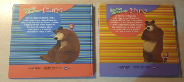 LEGGI & GIOCA CON MASHA & ORSO:COME SI SONO INCONTR. N1,DI CHI SONO QUESTE IM.N2 - Foto 2