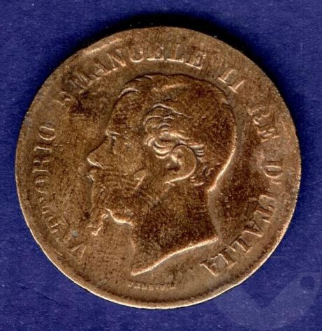 ITALIA 1862 Monete 5 Centesimi - MB - Foto 4