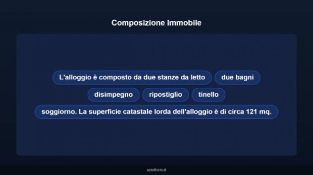 Immobile in asta di 121 m² con più di 5 locali e box auto in vendita a Brandizzo - Foto 11