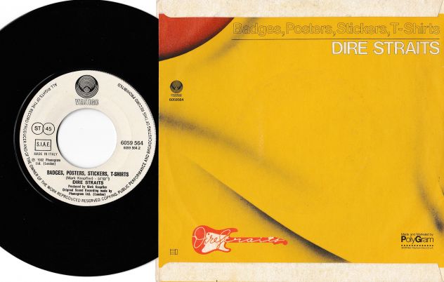 DIRE STRAITS - Private Investigations - 7'' / 45 giri 1982 Vertigo Italy - Foto 2