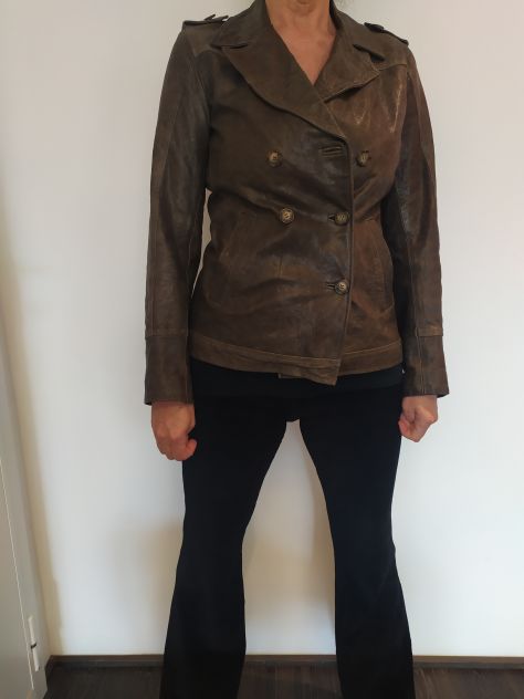 Giacca in pelle donna Delan