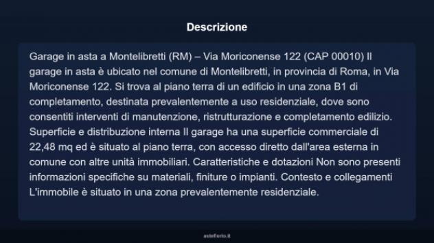 Immobile in asta di 22 m² in vendita a Montelibretti - Foto 4