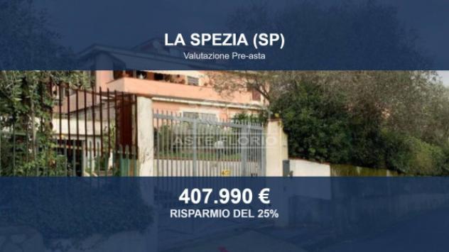 Immobile in asta di 351 m² con più di 5 locali e box auto doppio in vendita a La Spezia