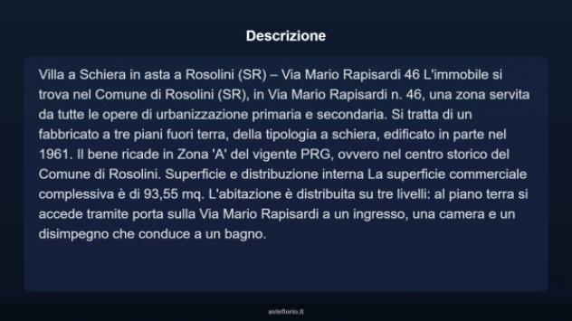 Immobile in asta di 93 m² in vendita a Rosolini - Foto 9