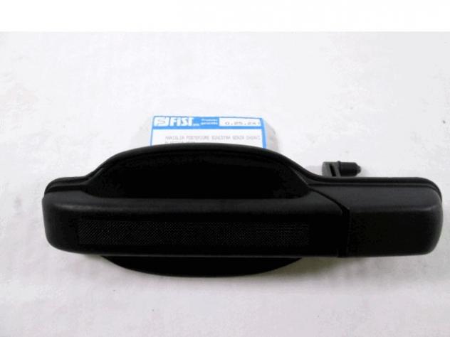 025241 MANIGLIA ESTERNA PORTA POSTERIORE SINISTRA IN PLASTICA NERA FIAT CROMA 2.0I.E (DAL 1990) RICAMBIO NUOVO