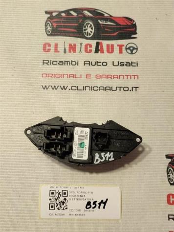 RESISTENZA VENTOLA OPEL Adam 1° Serie G17750B0 A43002500 (13) - Foto 2