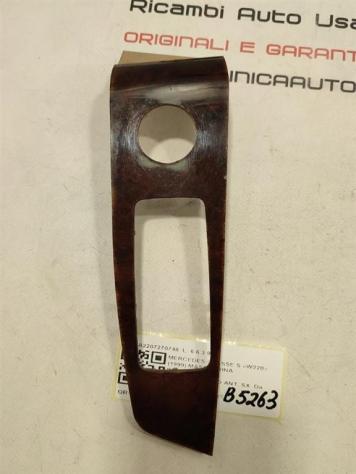MODANATURA PORTA ANT SX MERCEDES Classe S W220 4° Serie A2207270748 648960 (9905) - Foto 2