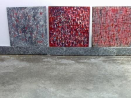 Dipinti  moderni astratti pezzi unici  firmati n°5 quadri - Foto 3