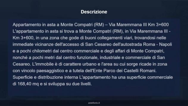 Immobile in asta di 168 m² in vendita a Monte Compatri - Foto 13