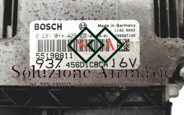0281011429 55198811 Alfa 147 1.9 centralina motore Bosch - Foto 2