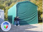 Tendoni Coperture Professionali 5 x 10 x 5,00 pvc Ignifugo MM Italia