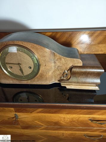 176348 Antico orologio da comò con suoneria Westminster - Foto 10