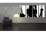 Quadro moderno U2 dipinto a mano pop art