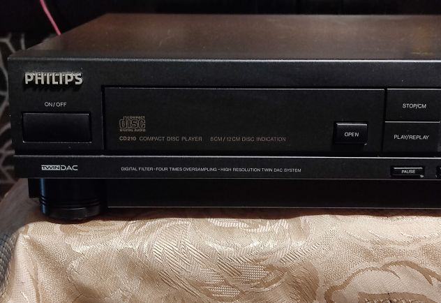 Philips CD210 Lettore Cd Compact Disc Player Midi - Foto 4