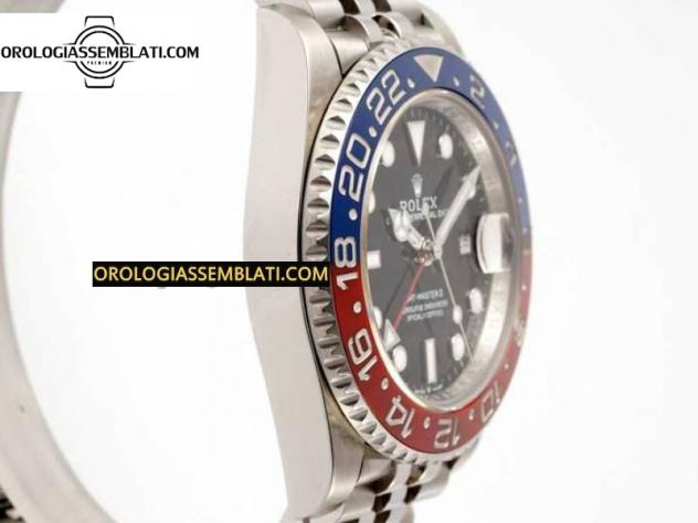 Rolex Replica GMT-MASTER II 126710 BLU/ROSSO CERAMICA 904L 1:1 MIGLIOR EDIZIONE SUL BRACCIALE JUBILEE SH3285 - Foto 7