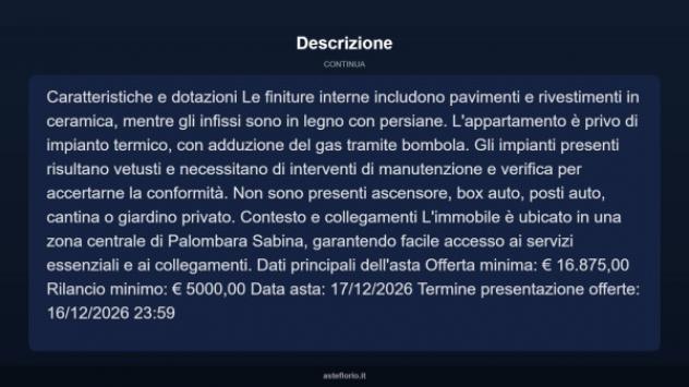 Immobile in asta di 30 m² in vendita a Palombara Sabina - Foto 18