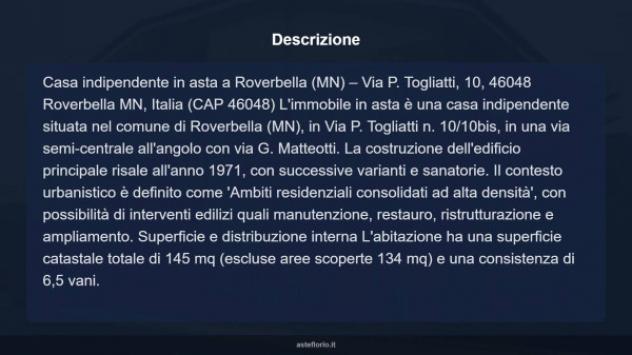 Immobile in asta di 145 m², box auto in vendita a Roverbella - Foto 18