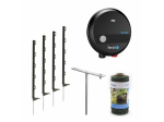 Recinto elettrico;Kit x Conigli, Cani, Gatti-100 mt Filo Metallico-Energizzatore