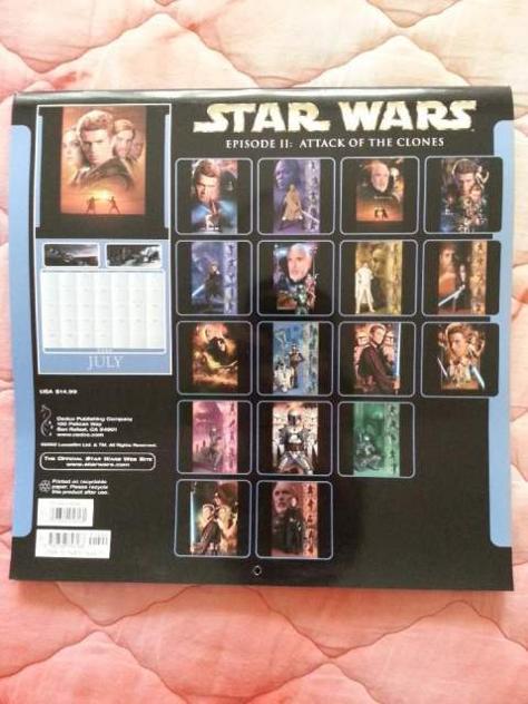Calendario Star Wars Ep II - Foto 2