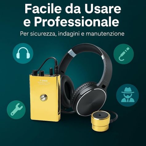 Microfono da parete professionale  GOLD - Foto 2