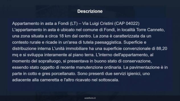 Immobile in asta di 88 m² in vendita a Fondi - Foto 4