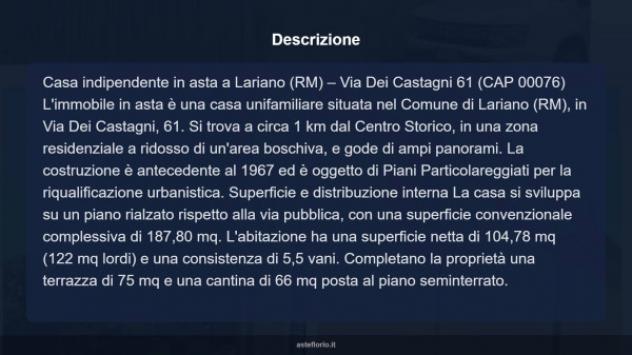 Immobile in asta di 151 m² in vendita a Lariano - Foto 10