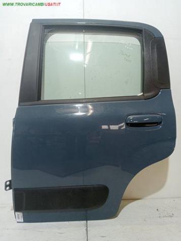 PORTA POST. SX AZZURRO CON MOD ALZACRISTALLO MAN E SE 999-U1560211 Carrozzeria Lamierati esterni Porte Porta post. sx. FIAT - NEW PANDA - 2012 202