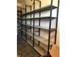 scaffale di facile montaggio 4 metri lineare per carichi pesati  alto Mt 2,50  2