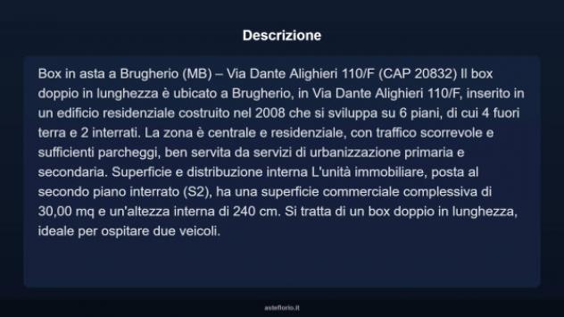 Immobile in asta di 30 m² in vendita a Brugherio - Foto 4