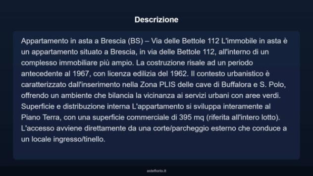 Immobile in asta di 395 m² con più di 5 locali in vendita a Brescia - Foto 4