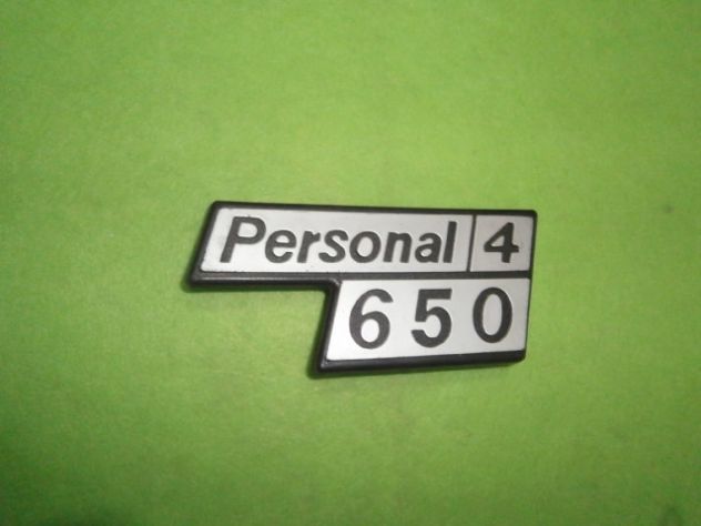 Scritta logo targhetta posteriore Fiat 126 personal 4 650 NUOVA