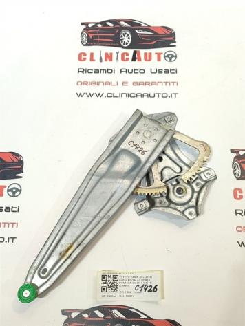 MECCANISMO ALZAVETRO POST. DX TOYOTA Yaris Serie 698300D220 1NDTV (1416)