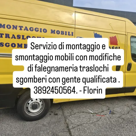 Montaggio/traslochi/sgomberi
