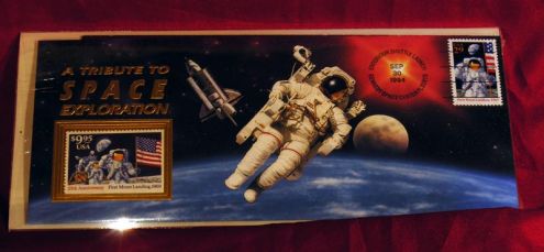 FRANCOBOLLI USA 1994 ESPLORAZIONI NELLO SPAZIO - Foto 2