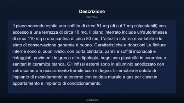 Immobile in asta di 400 m² con più di 5 locali e box auto in vendita a Bologna - Foto 18