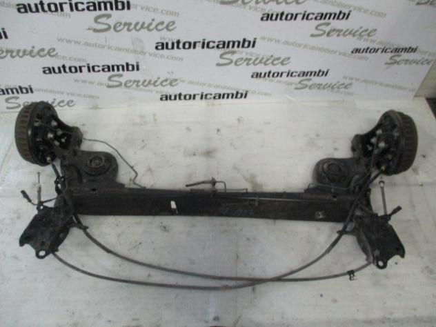 8200735940 PONTE ASSALE POSTERIORE CON MOZZI DACIA LOGAN 1.5 D 65KW 5M 5P (2011) RICAMBIO USATO