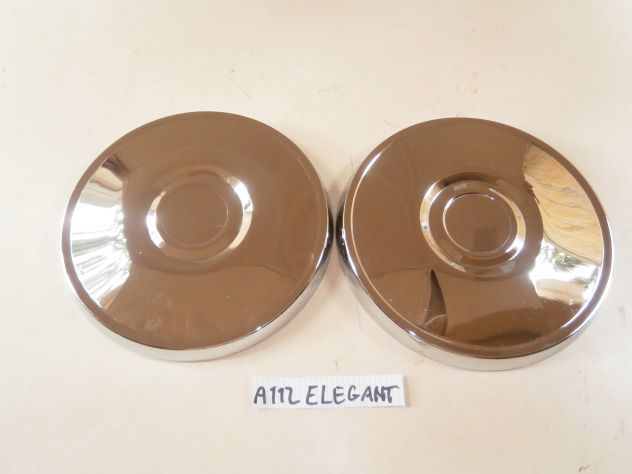 SET 2 COPPE RUOTA PER AUTOBIANCHI A112 PRIMA SERIE ELEGANT (LEGGI DESCRIZIONE) - Foto 3