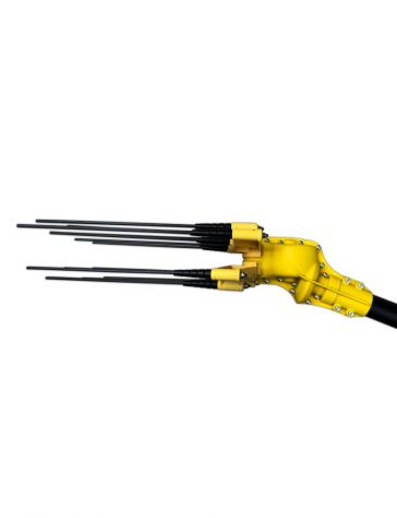 ABBACCHIATORE ELETTRICO BAZZUCA 600 WATT 14 ASTINE IN CARBONIO - Foto 2