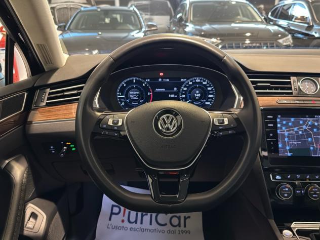 Volkswagen Passat Variant 2.0TDI 190cv SCR DSG Elegance Tetto Pelle - Foto 9