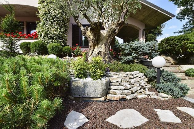 BERNAREGGIO - villa a schiera di testa con ampio giardino privato - Foto 6