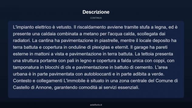 Immobile in asta di 156 m², box auto in vendita a Castello di Annone - Foto 12