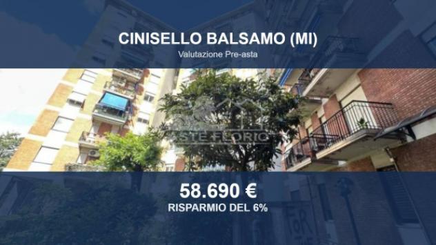 Immobile in asta di 45 m², box auto in vendita a Cinisello Balsamo