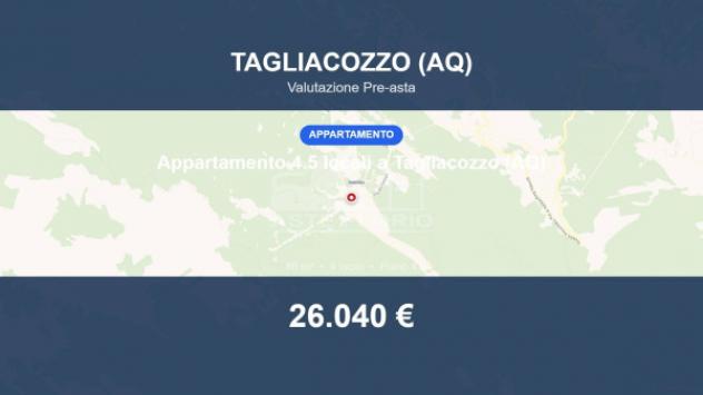 Immobile in asta di 86 m² in vendita a Tagliacozzo